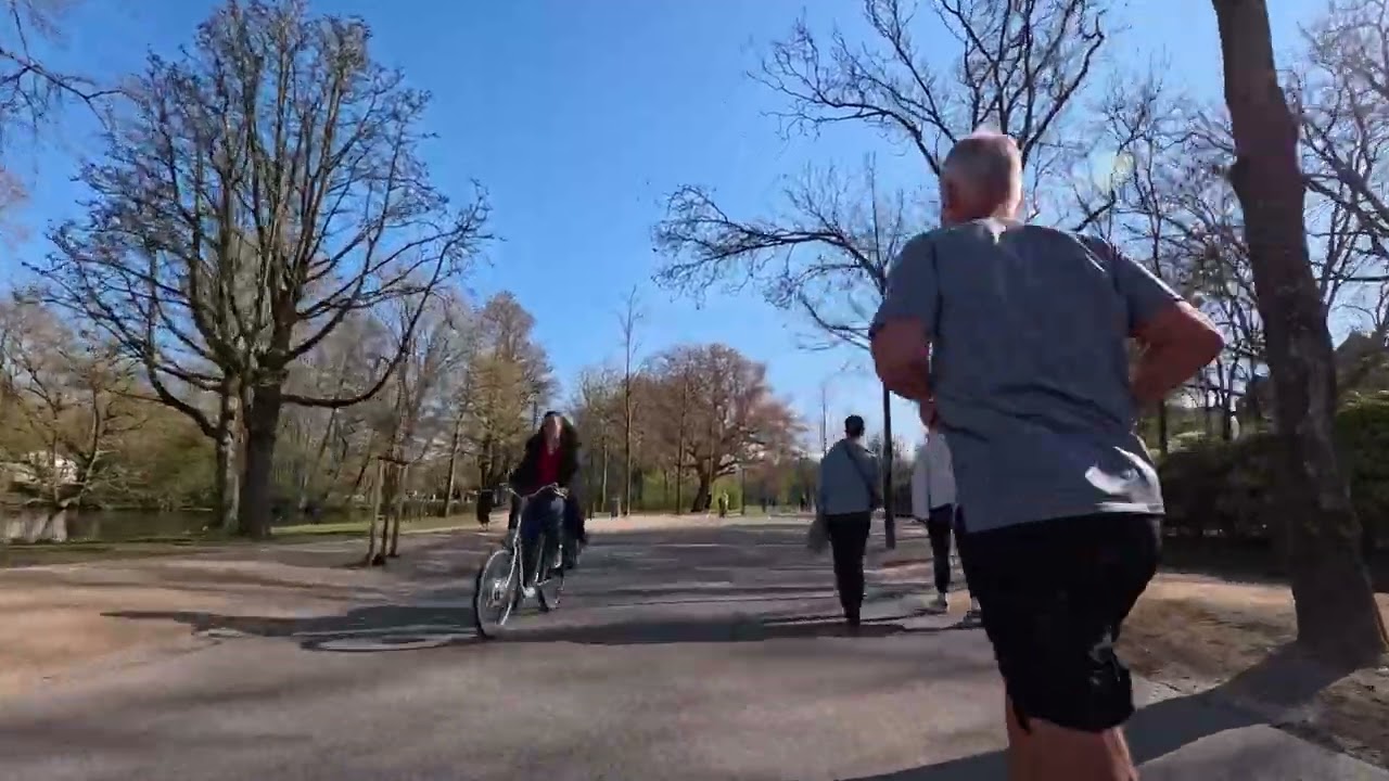 Morning Bike Ride Amsterdam POV 4K