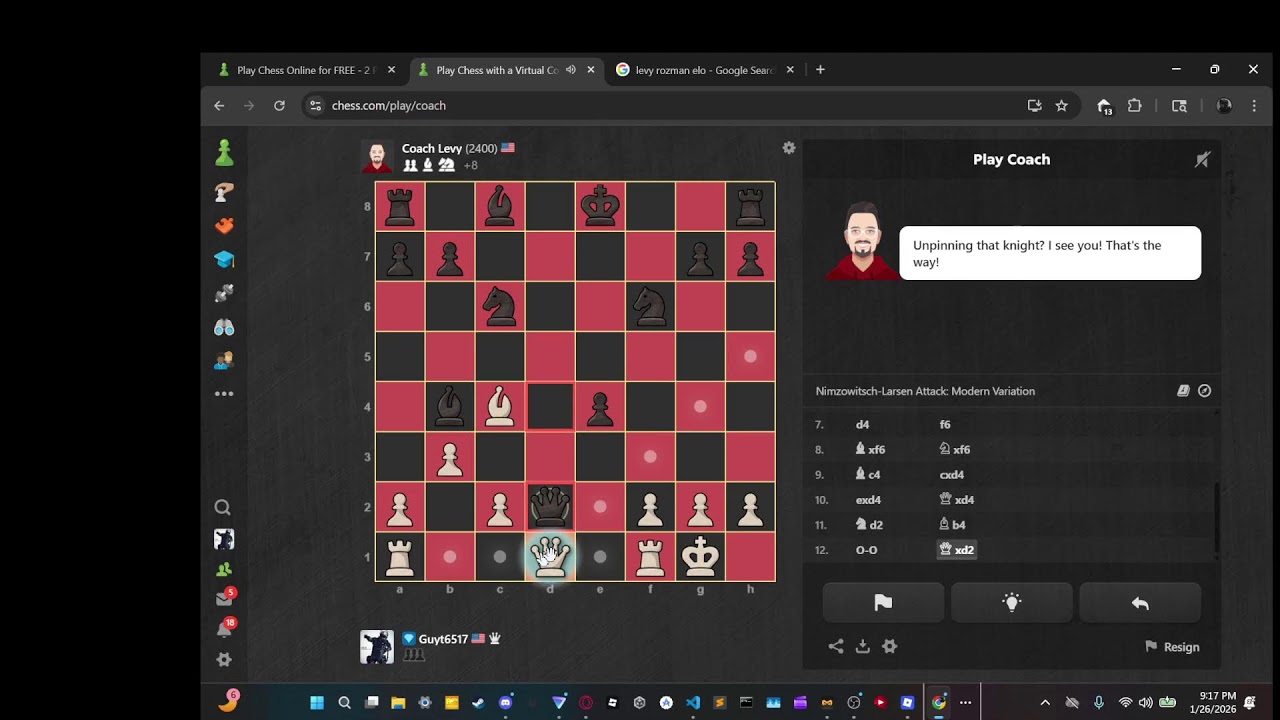 Coding a thing to do a thing that will do things (chess)