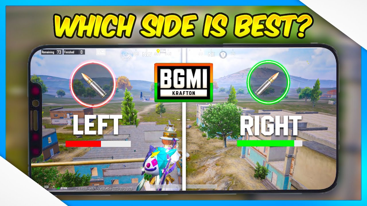 КНОПКА ОГНЯ: ЛЕВАЯ И ПРАВАЯ • КАКАЯ СТОРОНА ЛУЧШЕ? СОВЕТЫ И ПОДСКАЗКИ ПО PUBG MOBILE/BGMI (Руково...