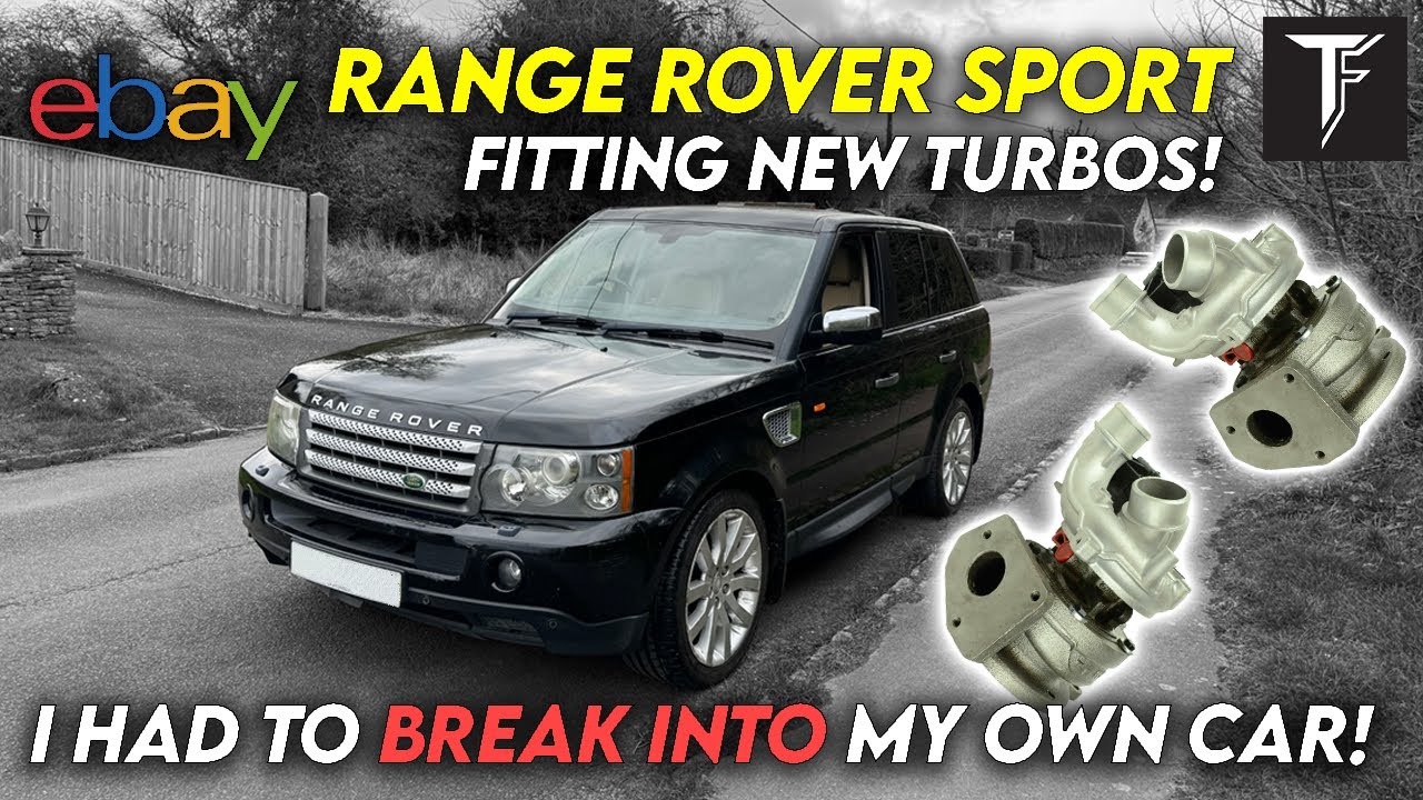Установка новых турбин на ДЕШЕВЫЙ Range Rover Sport TDV8 - НА ПОЛУ / БЕЗ СНЯТИЯ КУЗОВА.