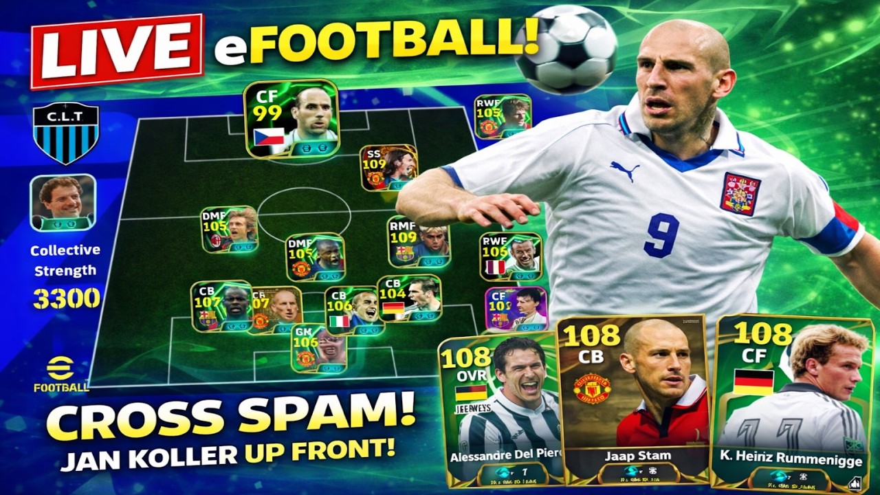 Cross Spam Live with the biggest P2W squad 😈⚽