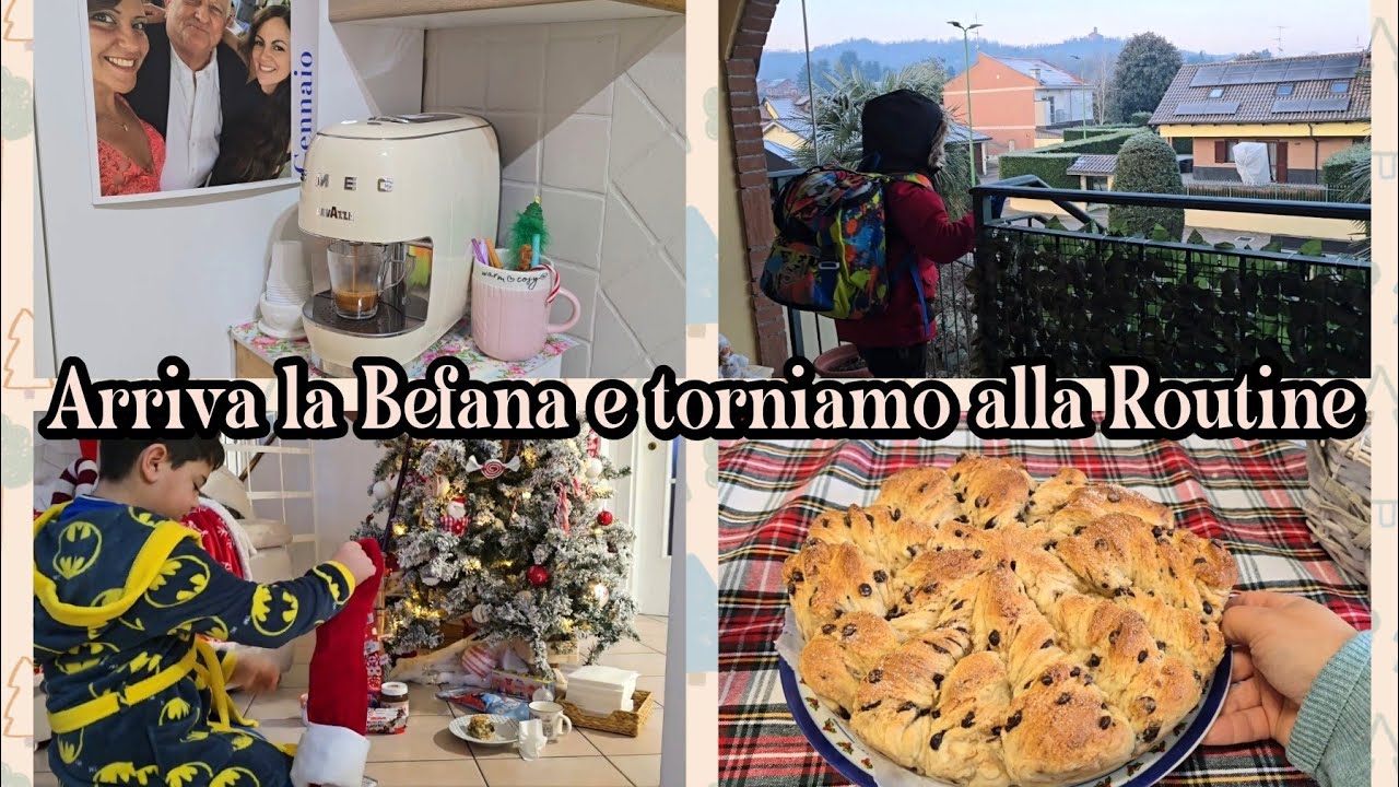 É ARRIVATA LA BEFANA🎁TORNIAMO FINALMENTE ALLA NOSTRA ROUTINE 🥰