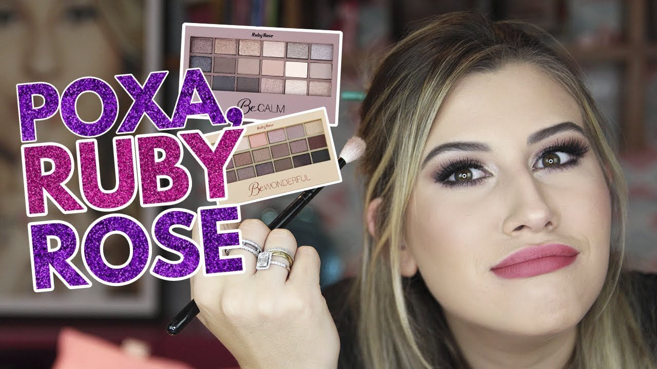 Paletas BE Ruby Rose! SÃO BOAS?