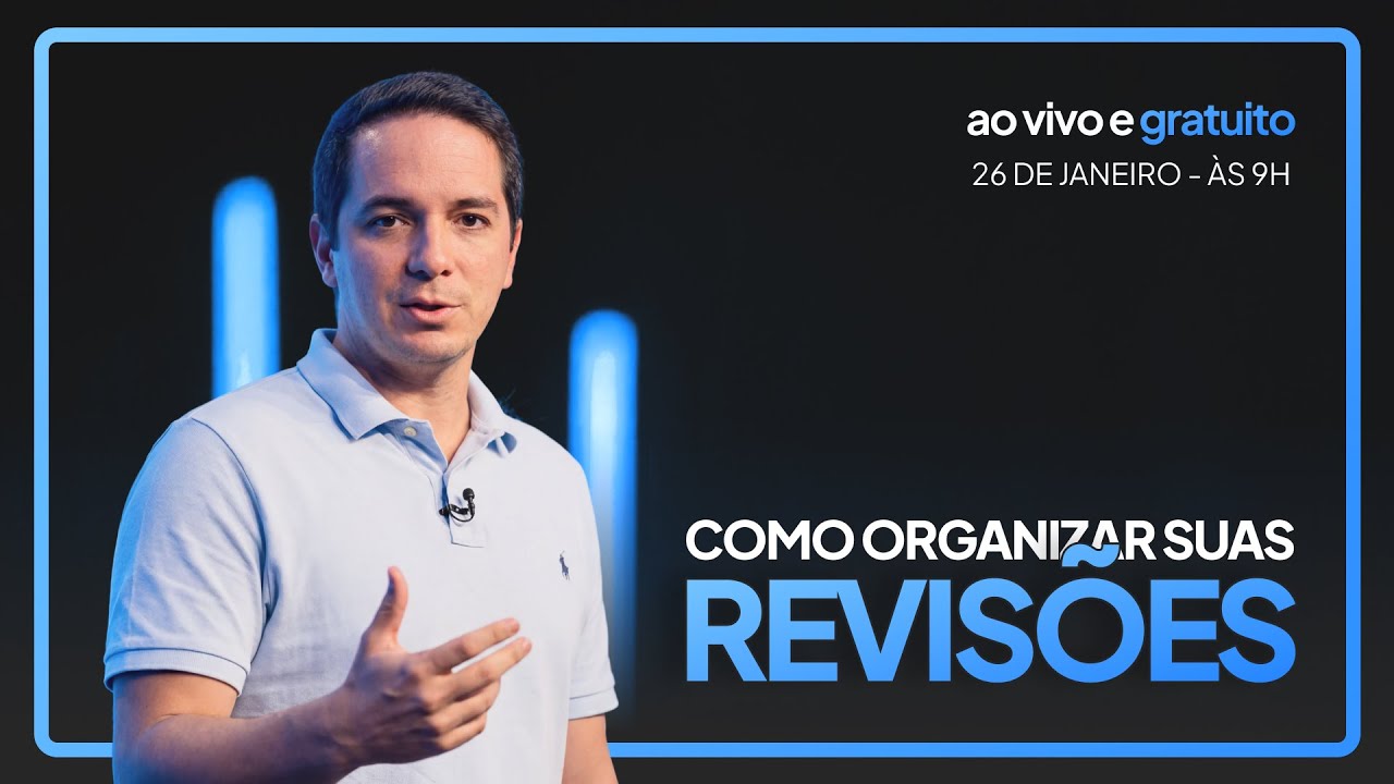 Como organizar suas revisões.