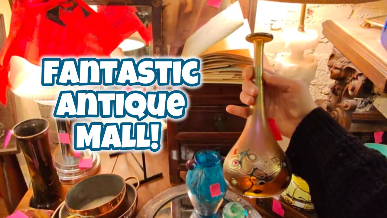 THREE ANTIQUE MALLS!  Shop along in Pasadena California!