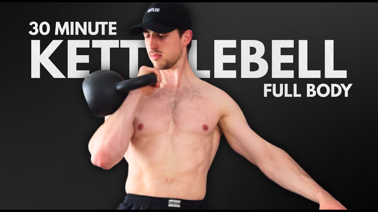 30 MINUTE FULL BODY KETTLEBELL WORKOUT | One Kettlebell Only
