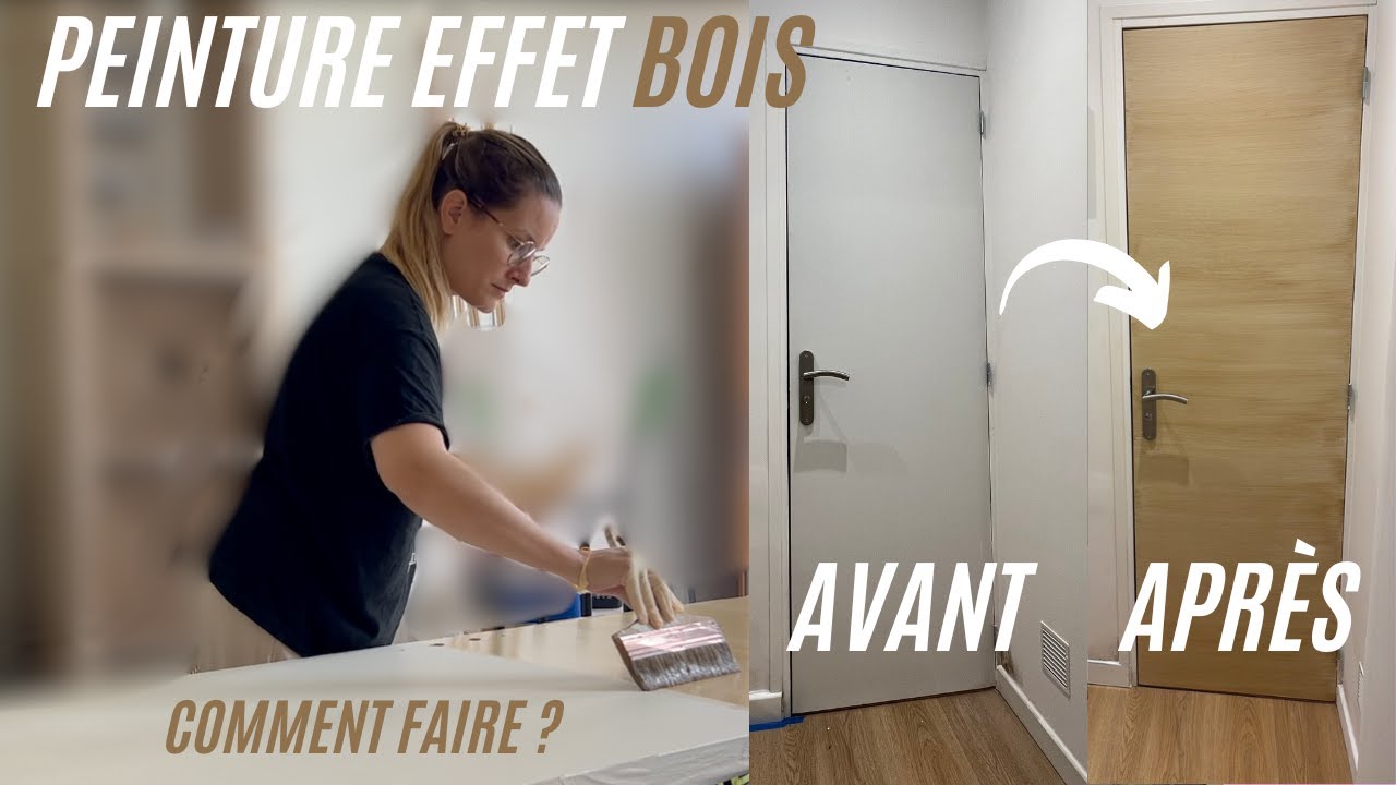 Peinture effet bois : comment faire ?