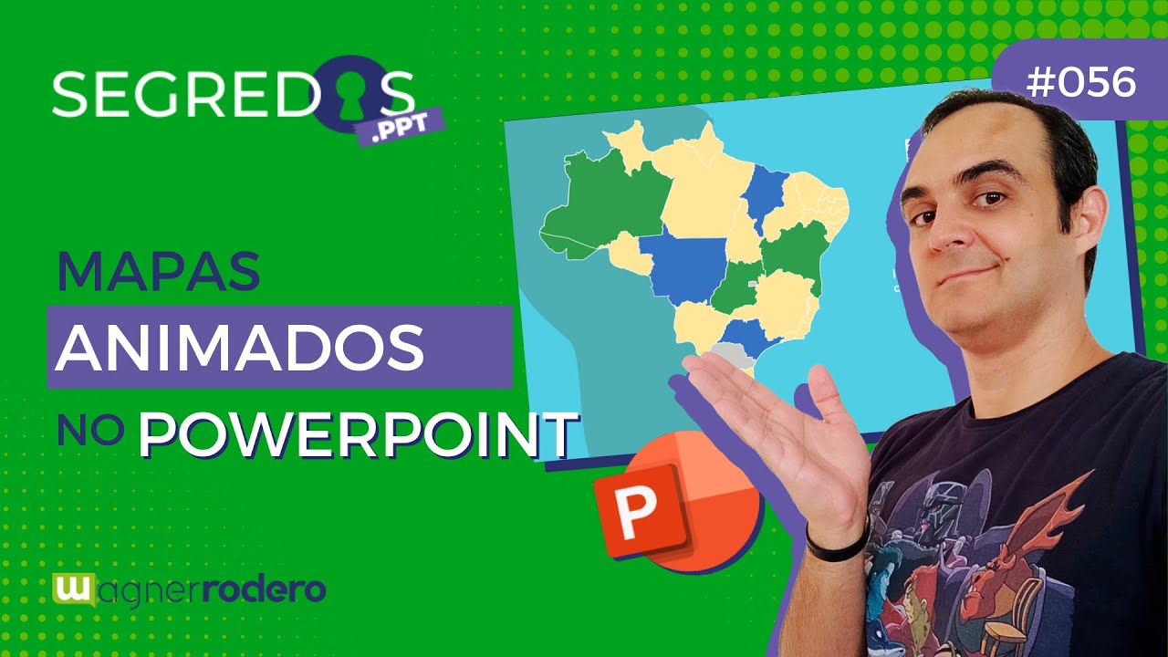 Descubra como deixar os MAPAS das suas apresentações mais IMPACTANTES | SEGREDOS.PPT # 056