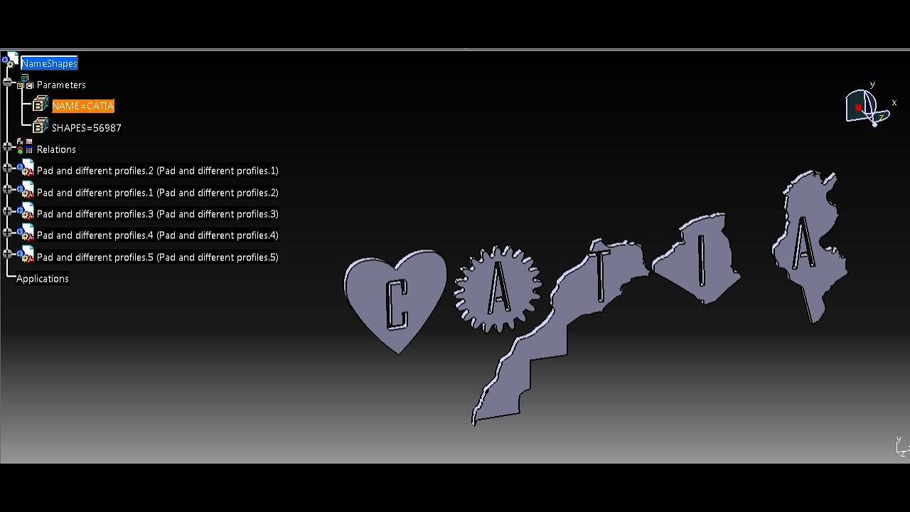CATIA Automation : Manage Pads and Sketches with EKL and VB