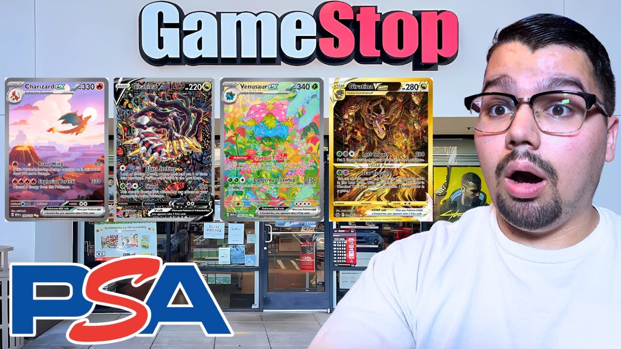 Я оценил свои карточки покемонов через GameStop!