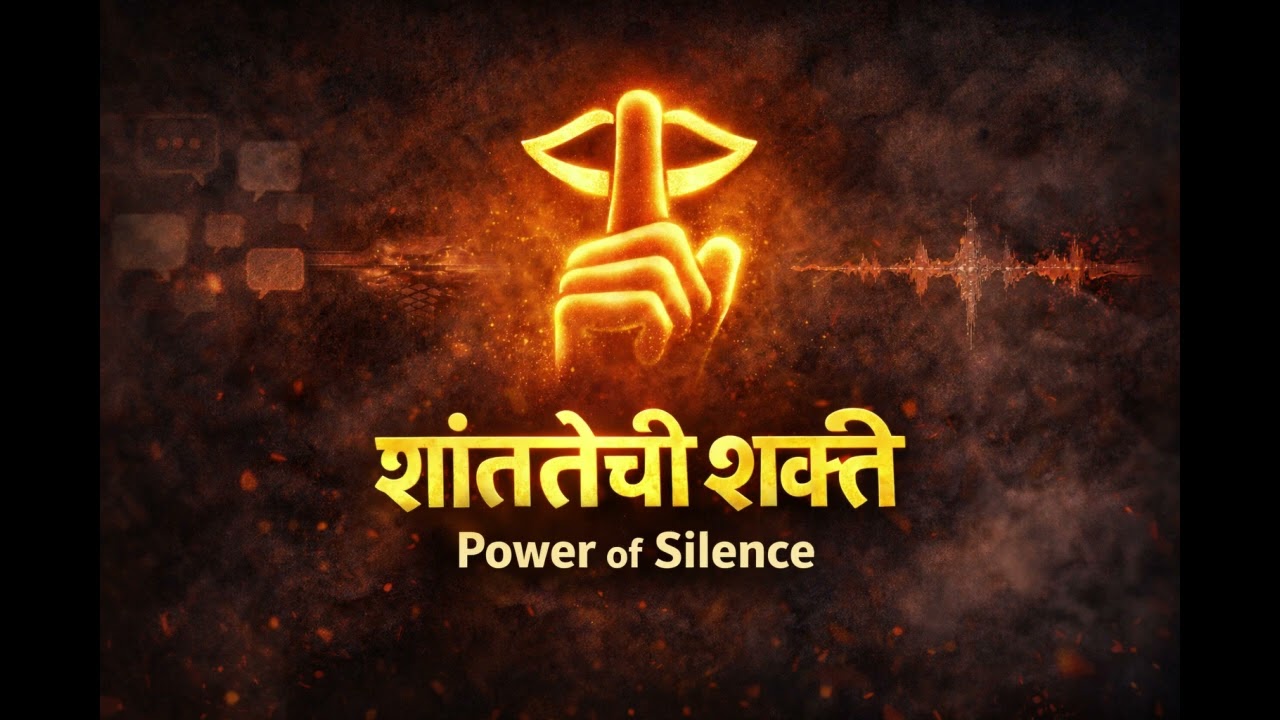 power of silence(शांततेची शक्ती)