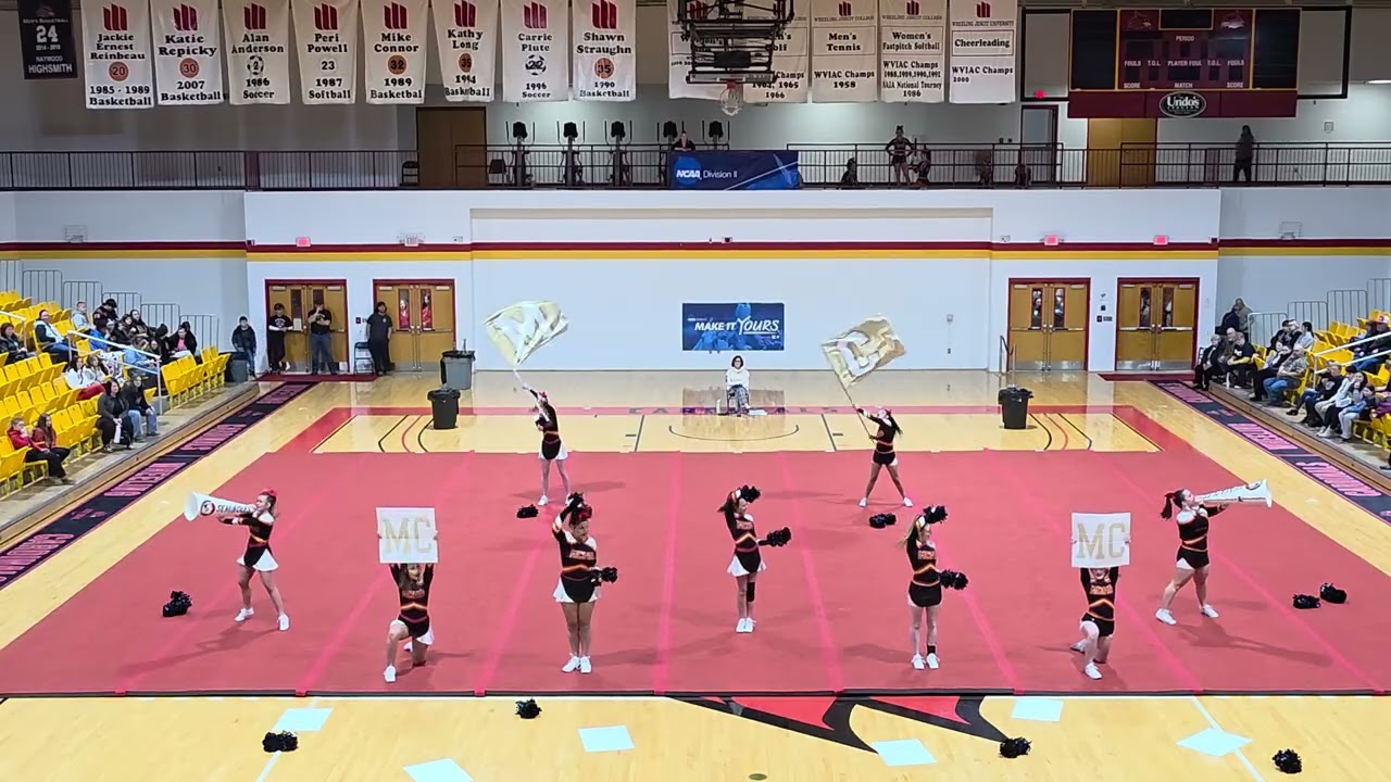 Monroe Central High School Small Non Tumbling at OVAC Cheer Competition 2026 ♥️