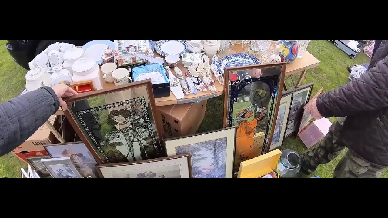 SUNDAY CAR BOOT HUNTING DOUBLE BILL GREAT AMWELL & STANBOROUGH VLOG 239