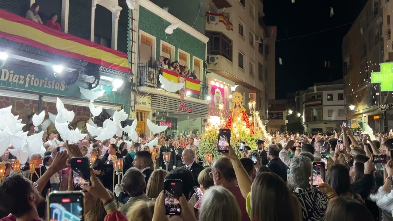 Procesión de la Virgen de Gracia 2024 en Puertollano￼