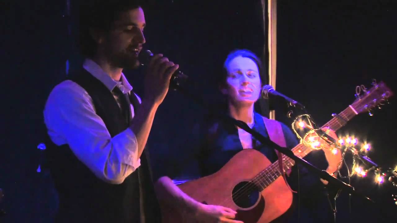 Caitlin Canty with Dave Senft of Darlingside performing 