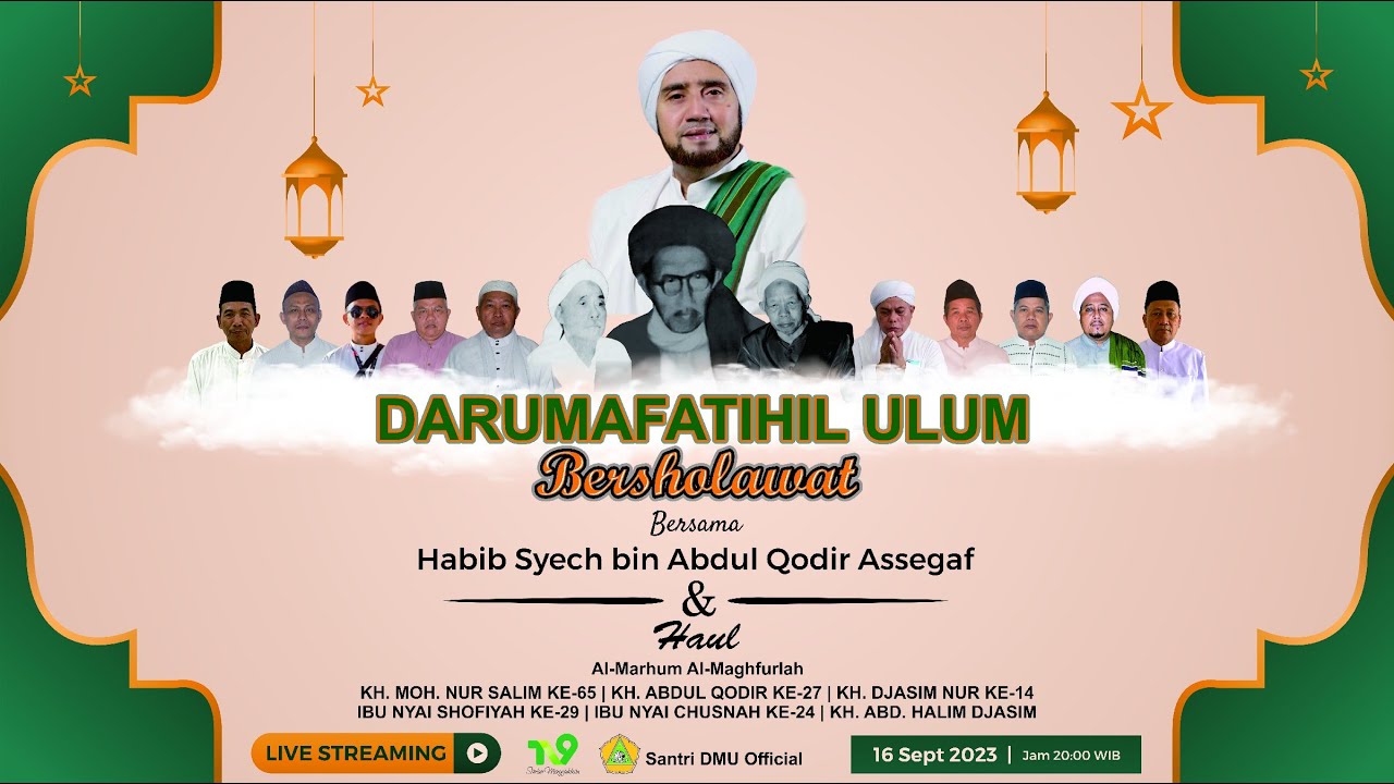 Darumafatihil Ulum Bersholawat Bersama Habib Syech   Pondpes DARUMAFATIHIL ULUM