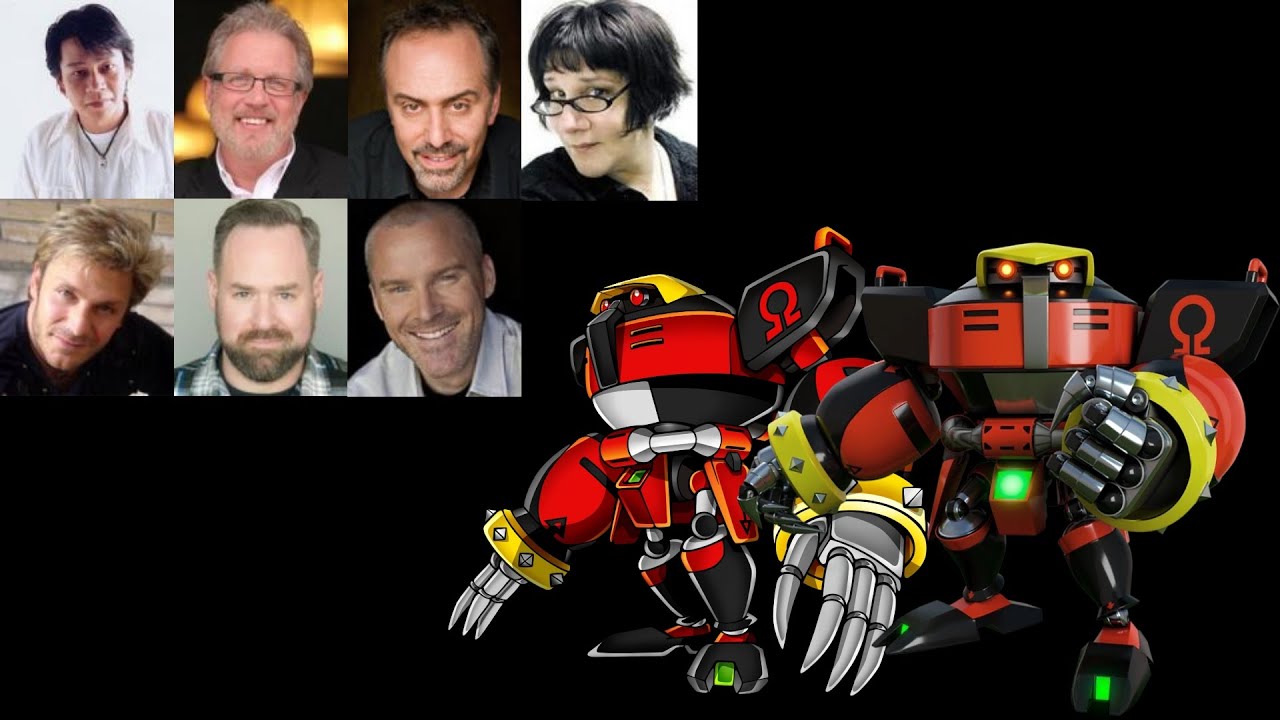 Video Game Voice Comparison- E-123 Omega (Sonic)