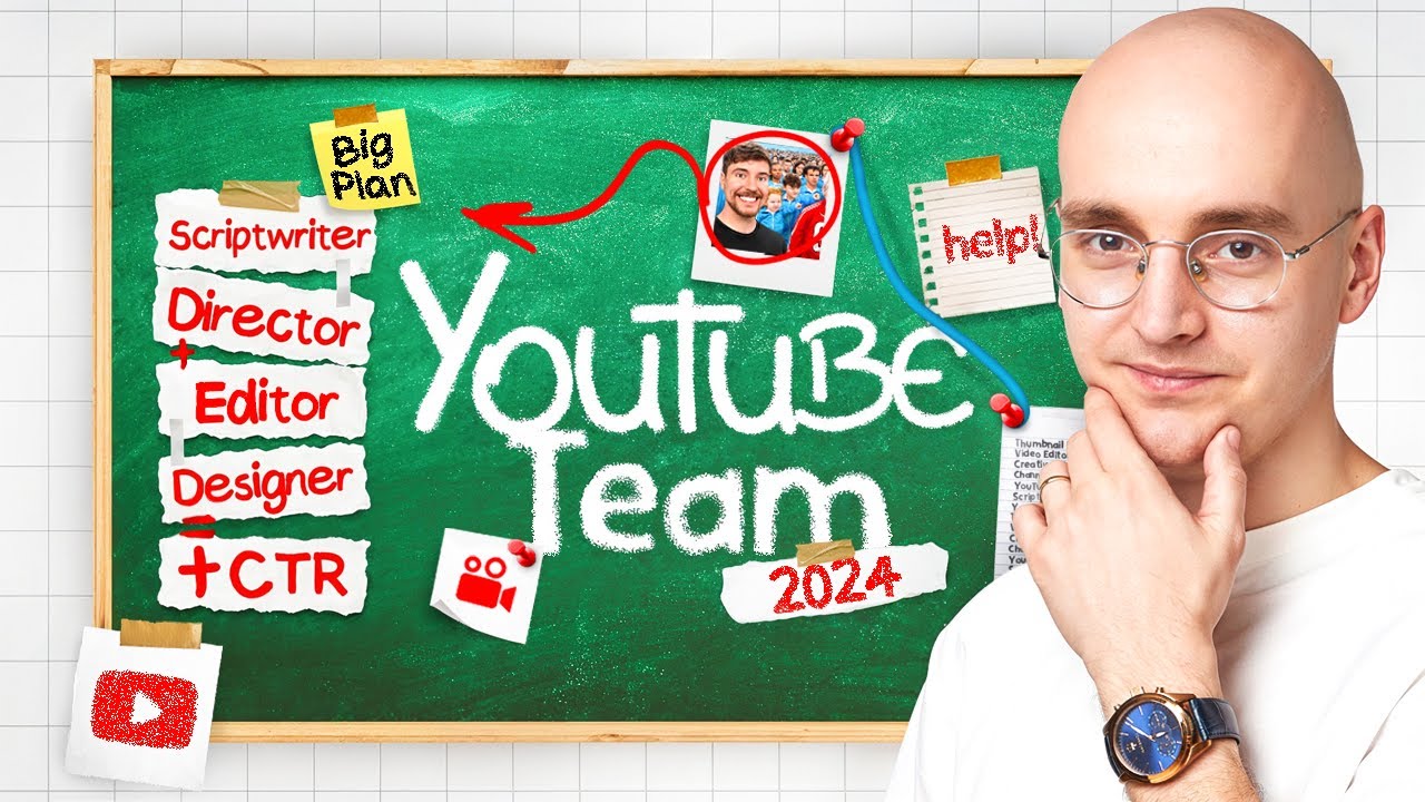 Пошаговое руководство по созданию команды для YouTube