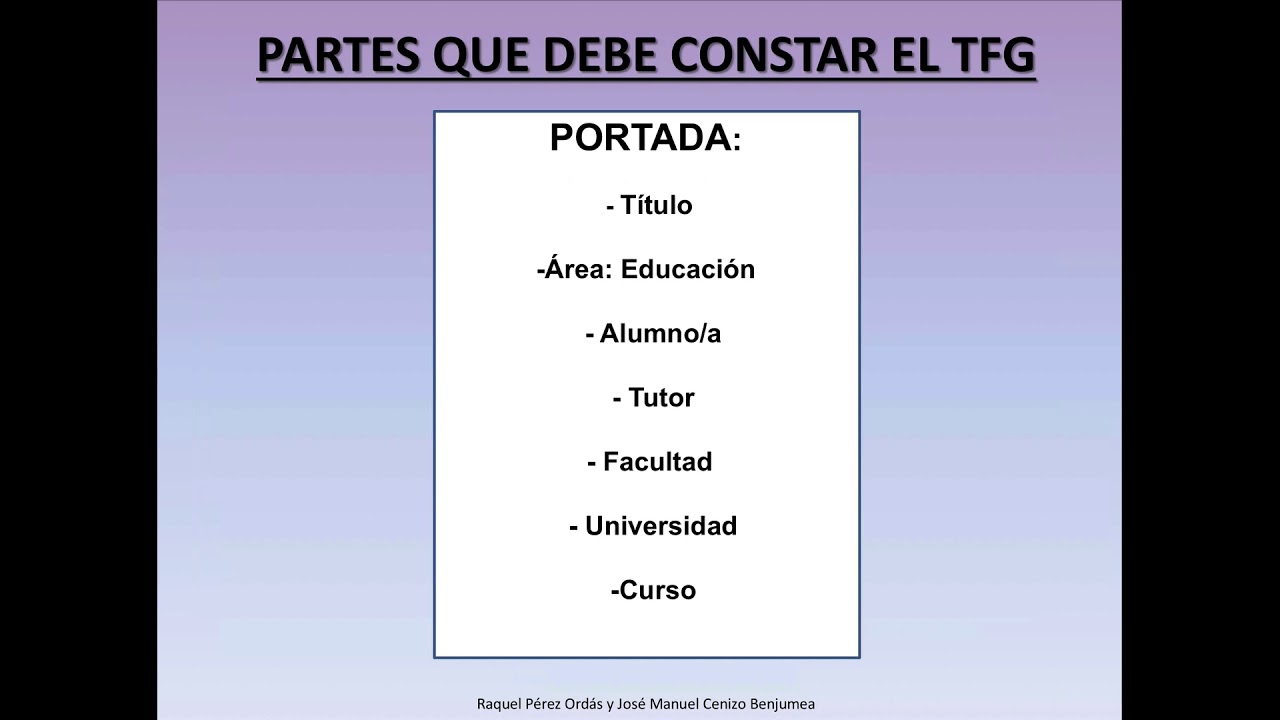 presentacion TFG enseñanza de la educación física