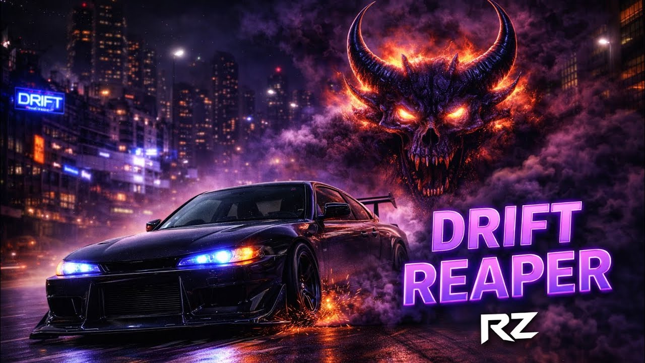 Midnight Drift Reaper 🔥 | Aggressive Phonk Drift Beat | RezonicPhonk