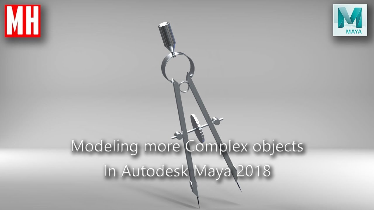 How to model a more complex model in Maya 2018