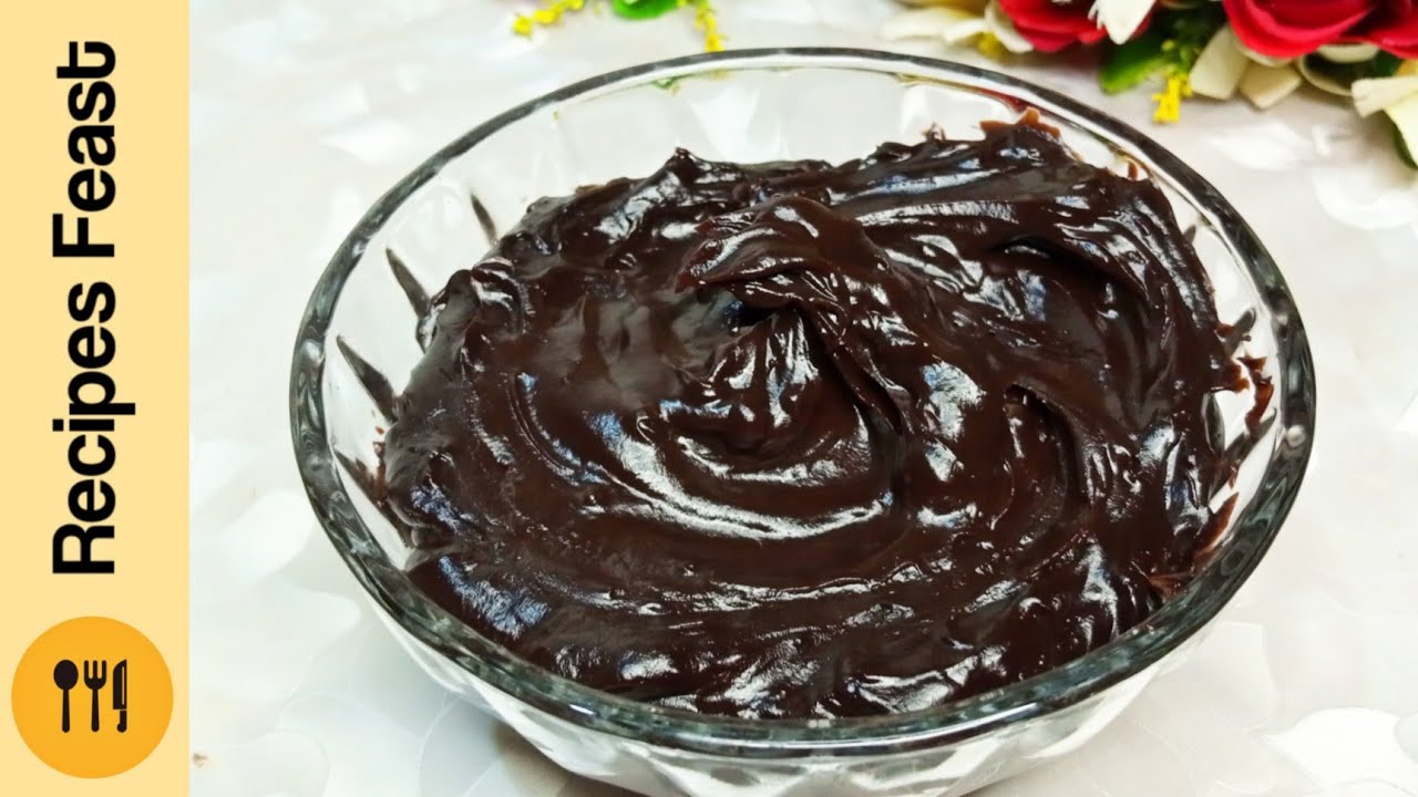 Spreadable Chocolate Ganache Using Cocoa Powder | No cream, No Chocolate Ganache Recipe
