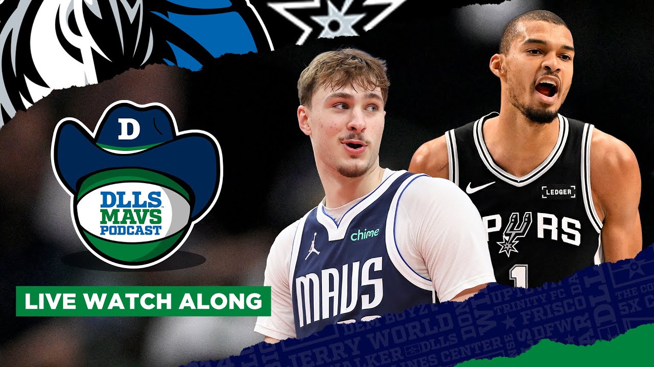 Dallas Mavericks At San Antonio Spurs Watch Along | DLLS Mavs Podcast