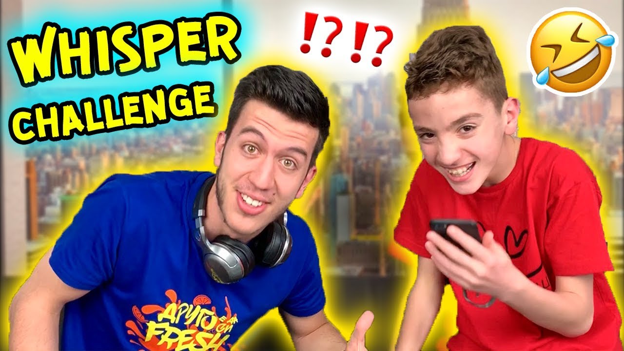 WHISPER CHALLENGE | Шепнещо Предизвикателство (СМЯХ!)