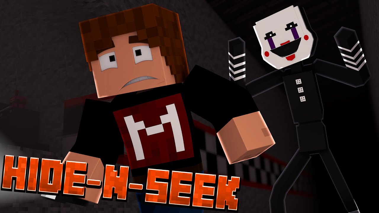 Minecraft FNAF PUPPET HIDE N SEEK #2 (Five Nights at Freddy's Minigame)