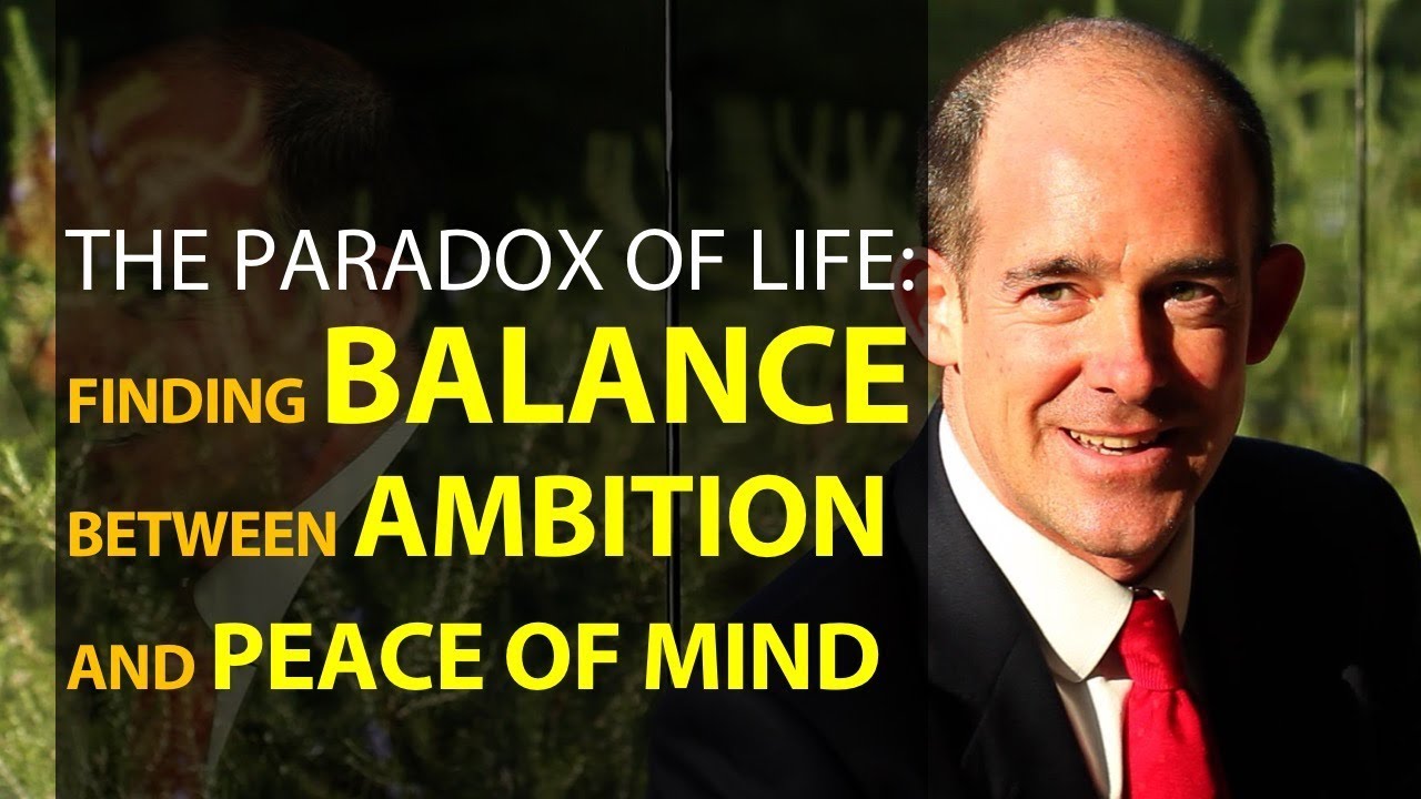 Finding Balance between Ambition and Peace of Mind, External vs Internal Success