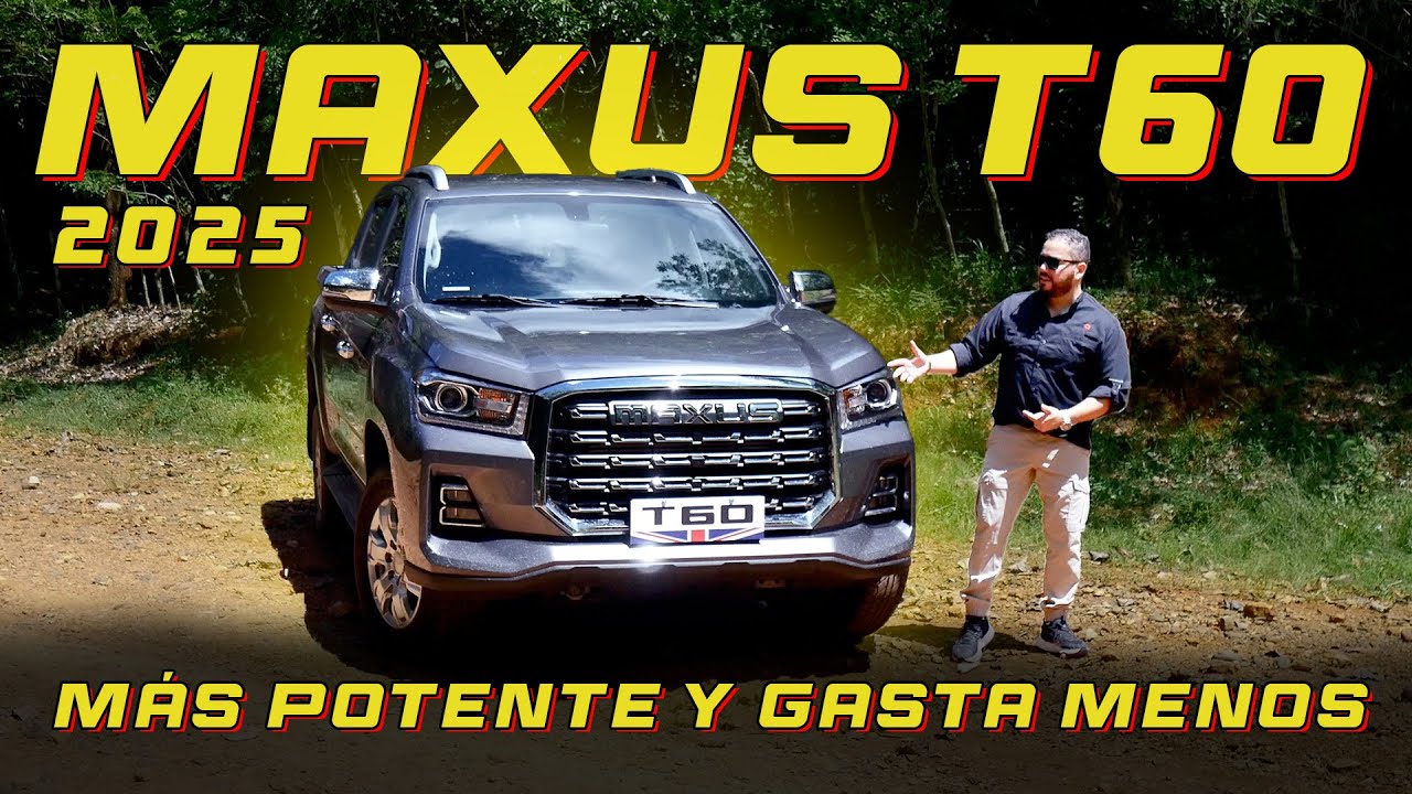 MAXUS T60 2025, ahora más equipada y más económica! Cambiando el juego!