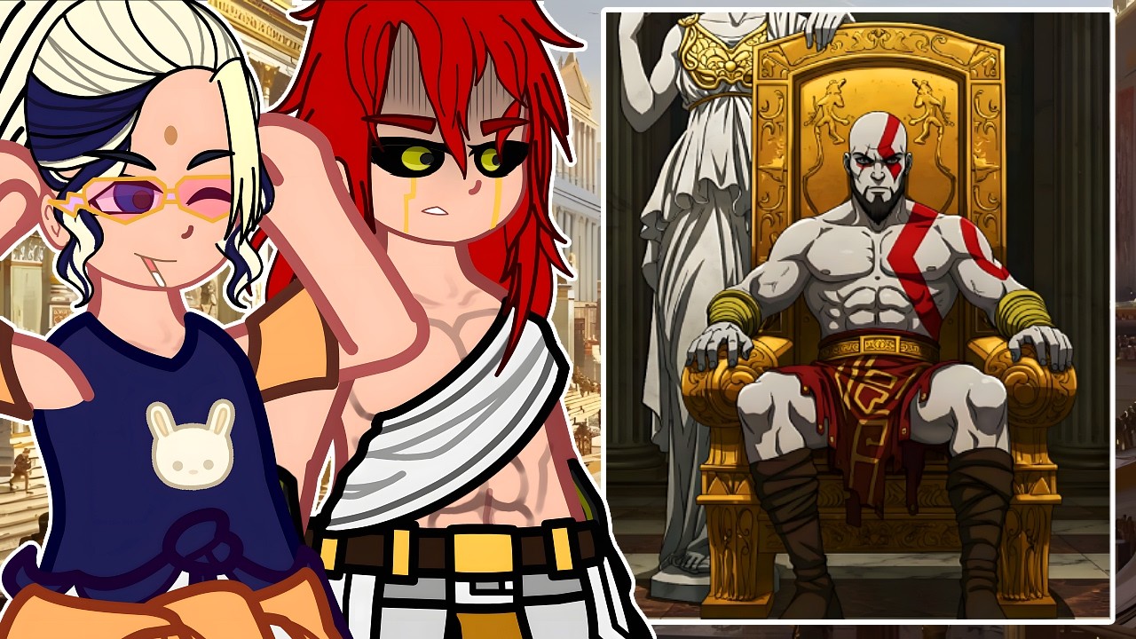 Gods React to Kratos AS New God of War || Record of Ragnarok || Gacha React - TikTok Edits