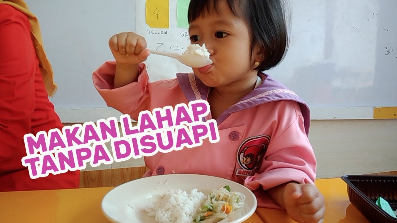 MAKAN LAHAP TANPA DISUAPI | TK ALIFA KIDS