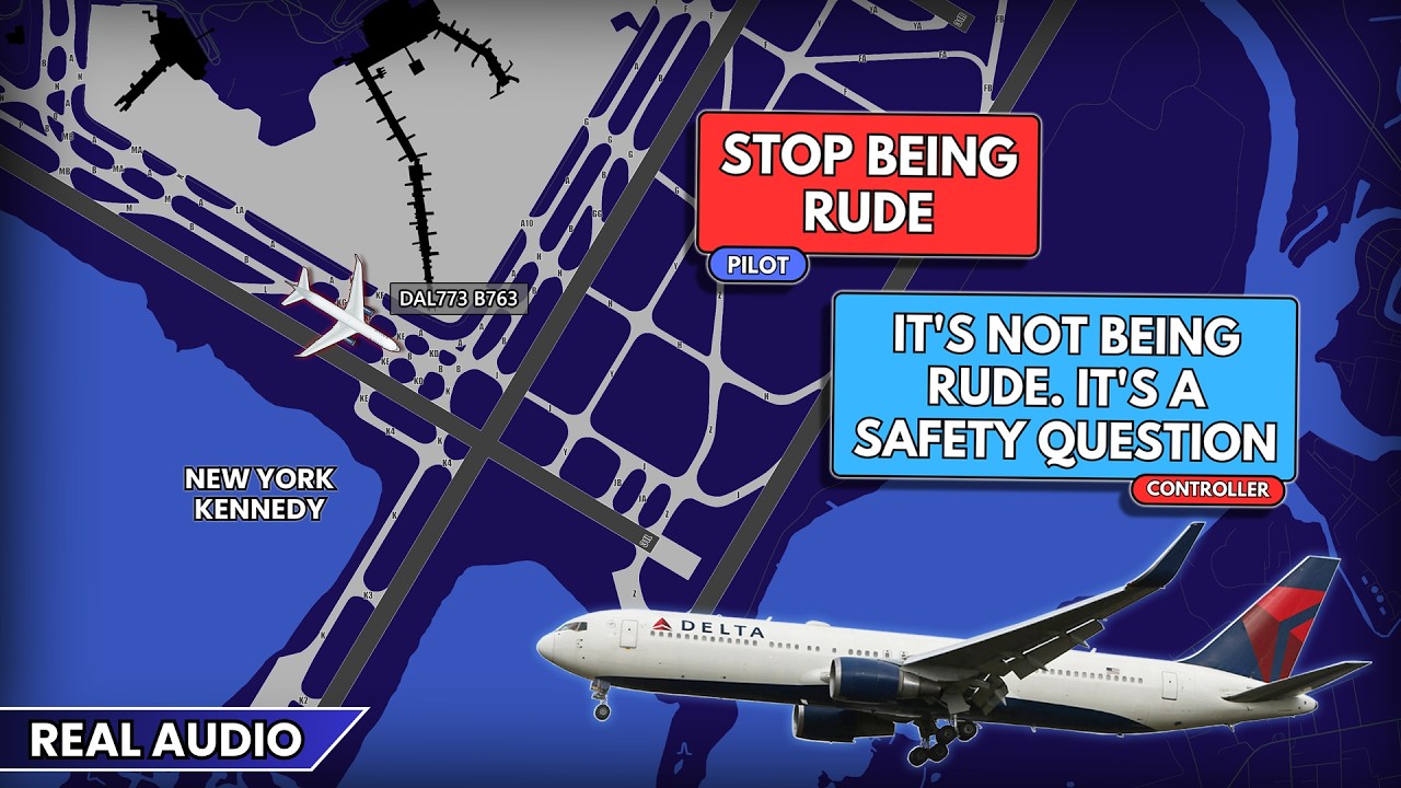 &ldquo;Stop being rude&rdquo;. Pilot doesn&rsquo;t like the way the Ground controller speaks at JFK Airport. Real ATC