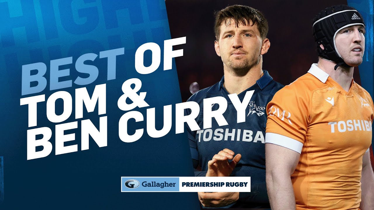 Tom Curry & Ben Curry 💪 | Best Moments Of The Season | Gallagher Premiership