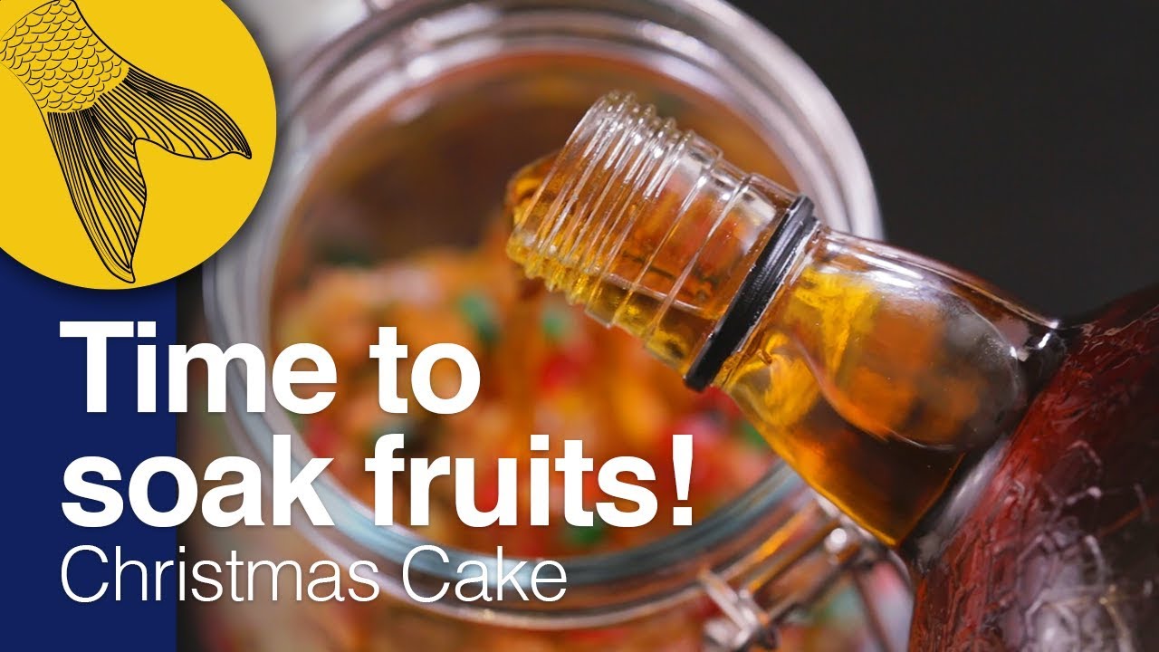 Christmas Fruit Cake Recipe–PART 1: Cake Mixing/Fruit Soaking | Kolkata Christmas Plum Cake at Home