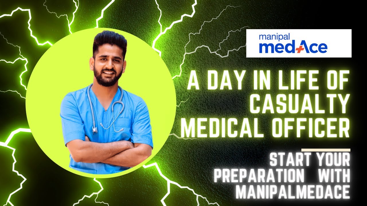 A day in the life of Medical Officer | @manipalmedace a perfect study partner for mbbs students