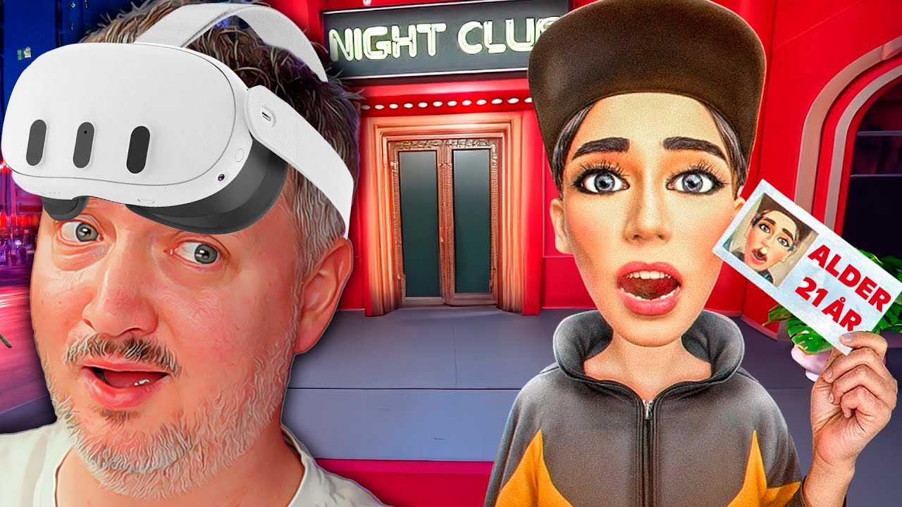 Jeg Er DØRMAND På En Natklub i VR!
