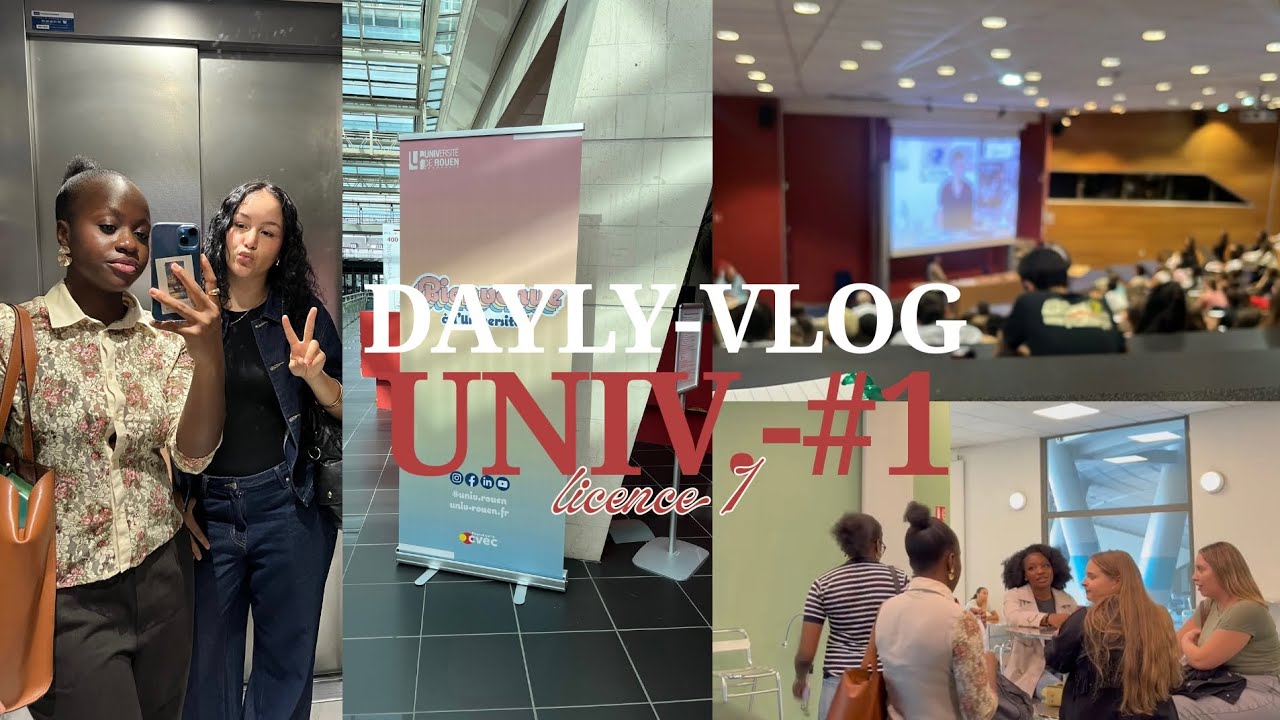 MA (pré)RENTRÉE à l’UNIVERSITÉ #1 🏫📚 ( dans le déni le plus totale) 