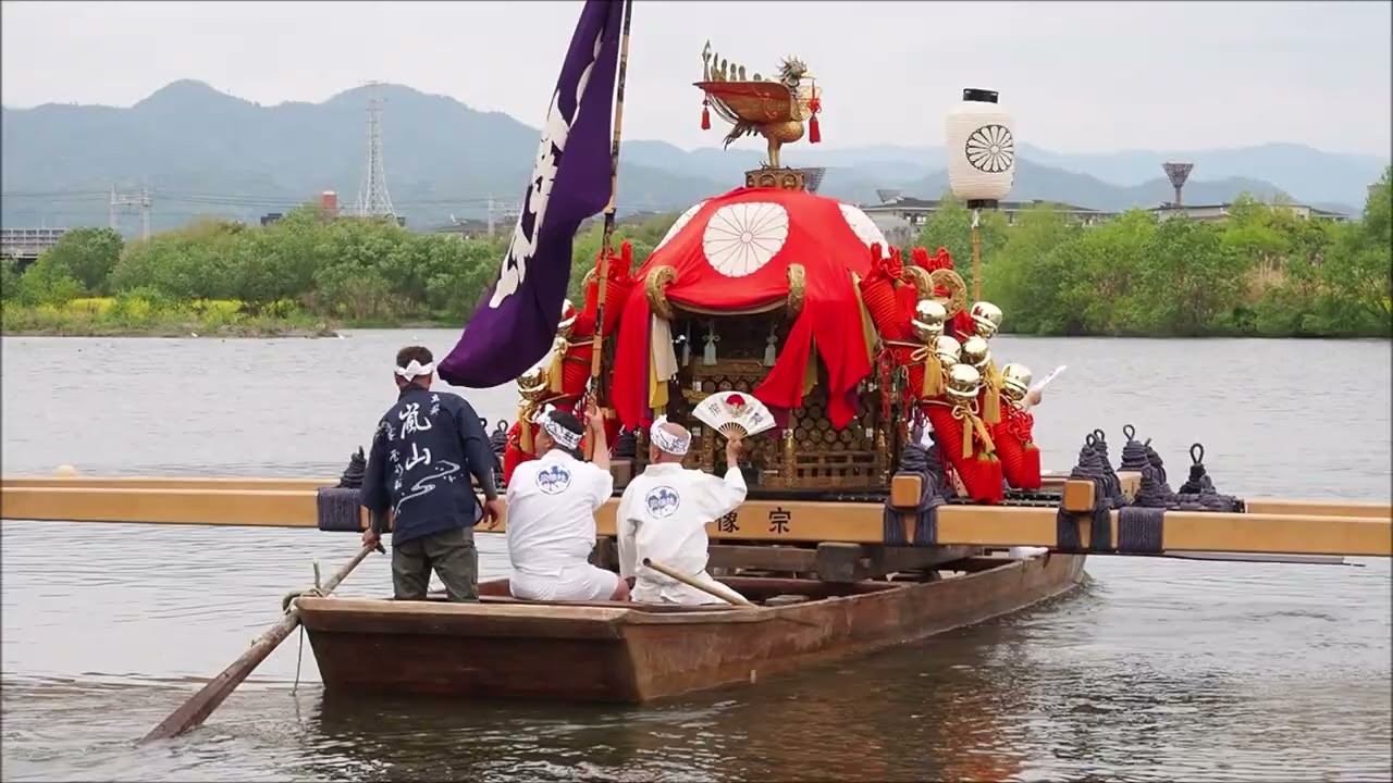松尾祭　神幸祭　船渡御　2025年