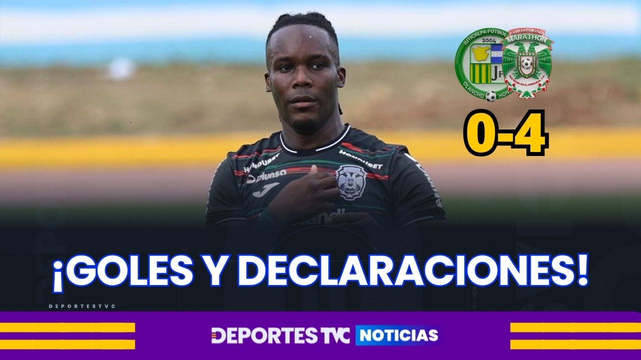 Todo sobre Juticalpa FC 0-4 Marathón: resumen, análisis y ruedas de prensa | Deportes TVC Noticias