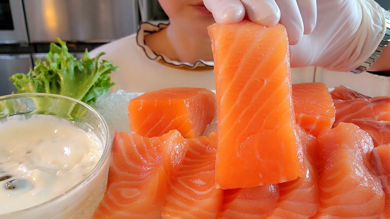 쫀득쫀득 연어^^|salmon|サーモン