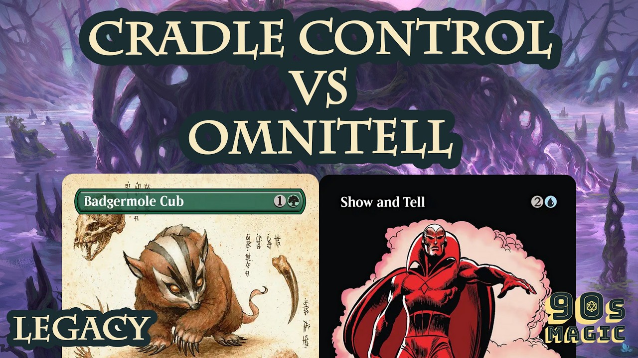Cradle Control против OmniTell | MTG Legacy