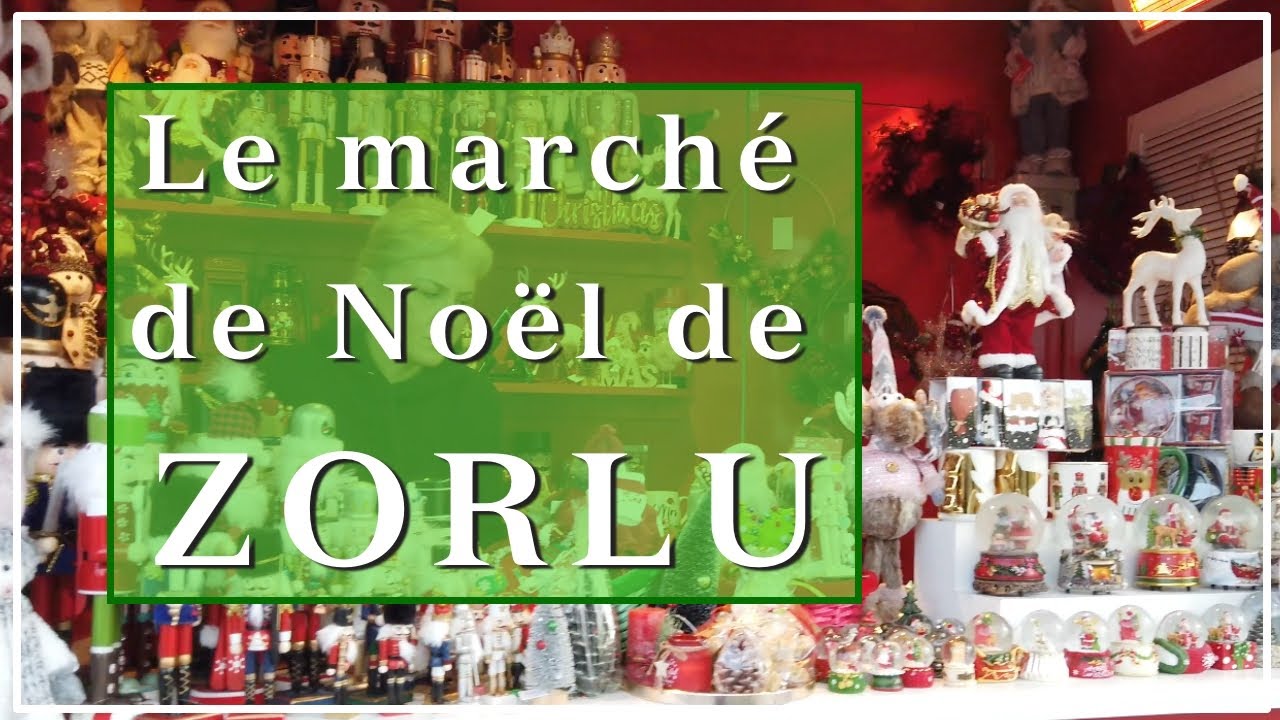 Le marché de Noël du centre commercial ZORLU à Istanbul - Dec 2022 - HD 4K