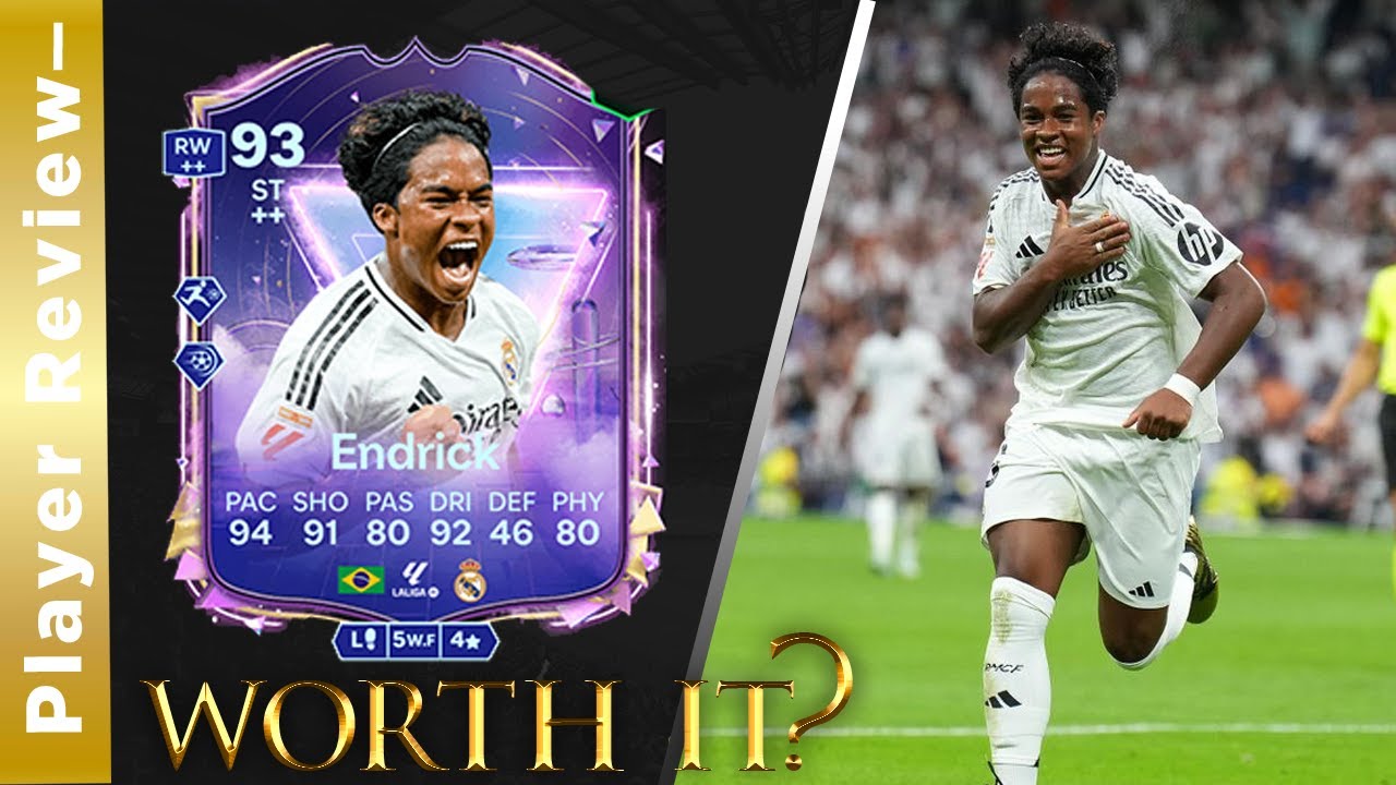 Pure MAGIC! 93 Rated Future Star ENDRICK Player Review! EA FC25