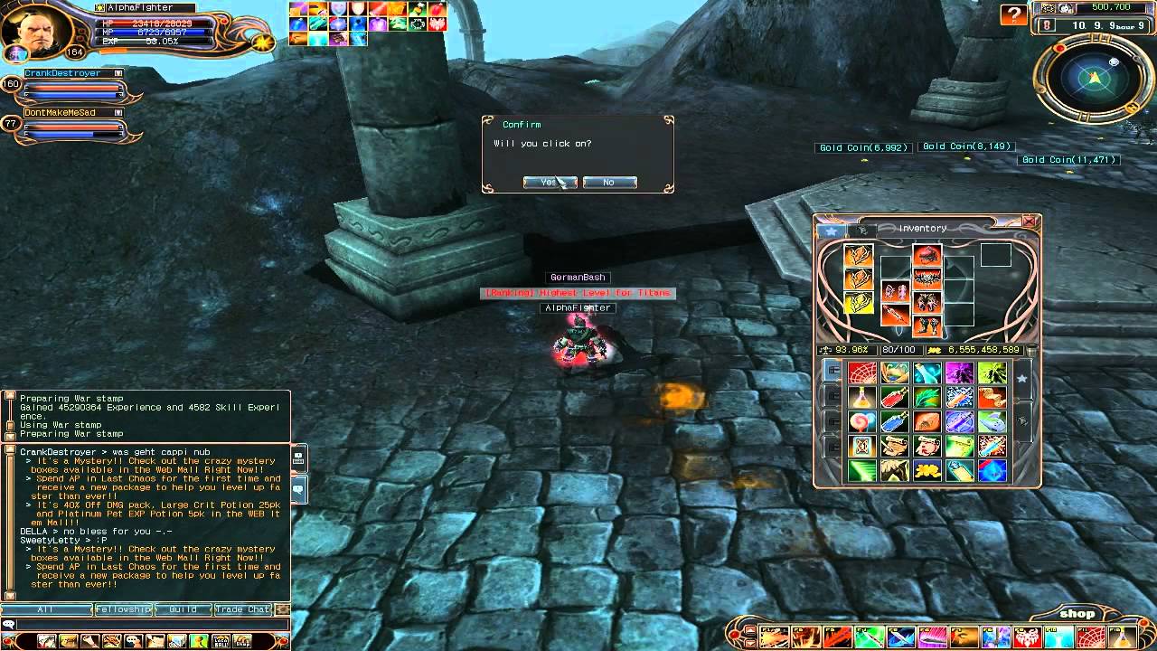 Last Chaos - AlphaFighter in Raid