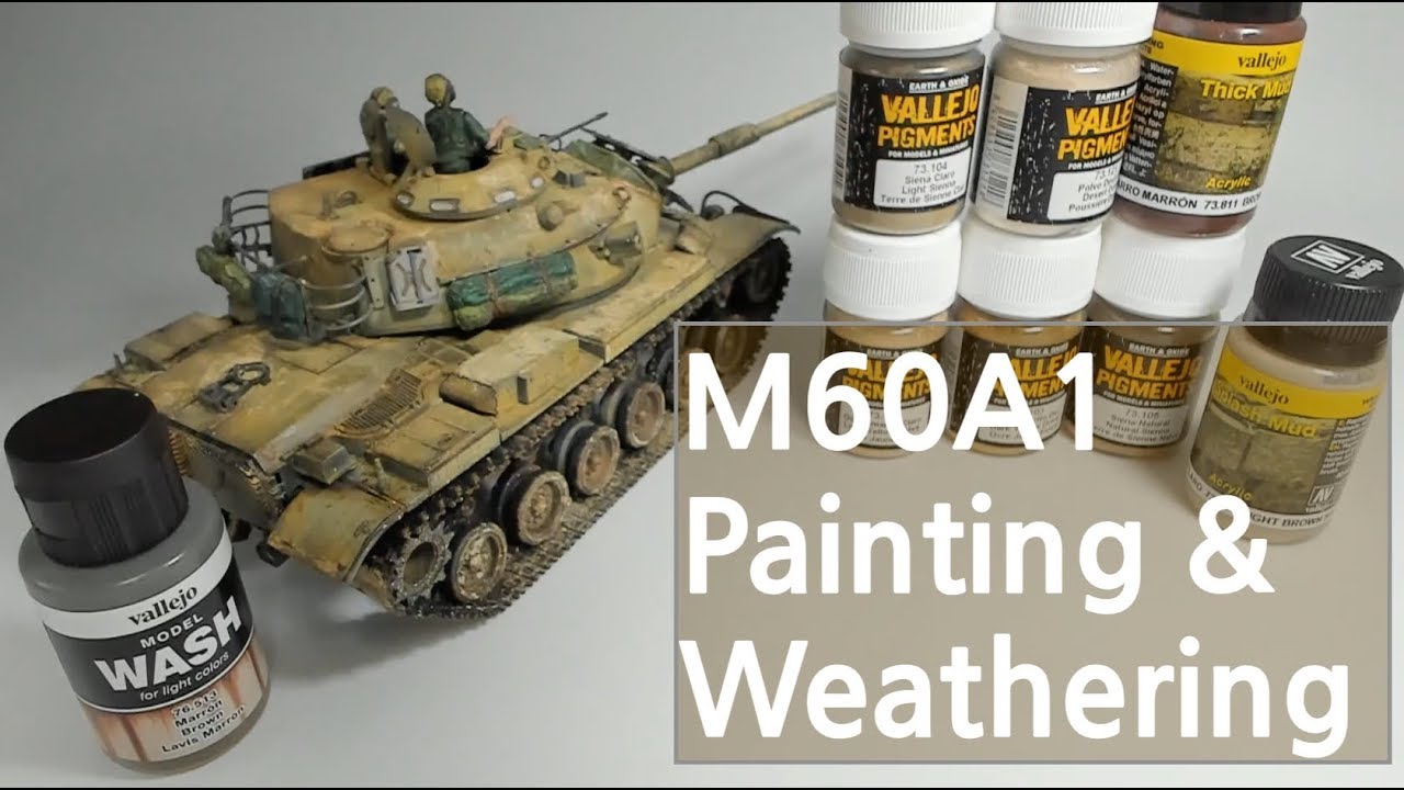 M60A1 전차 1/35 ACADEMY Scale Model Painting & Weathering (조립,도색,웨더링)