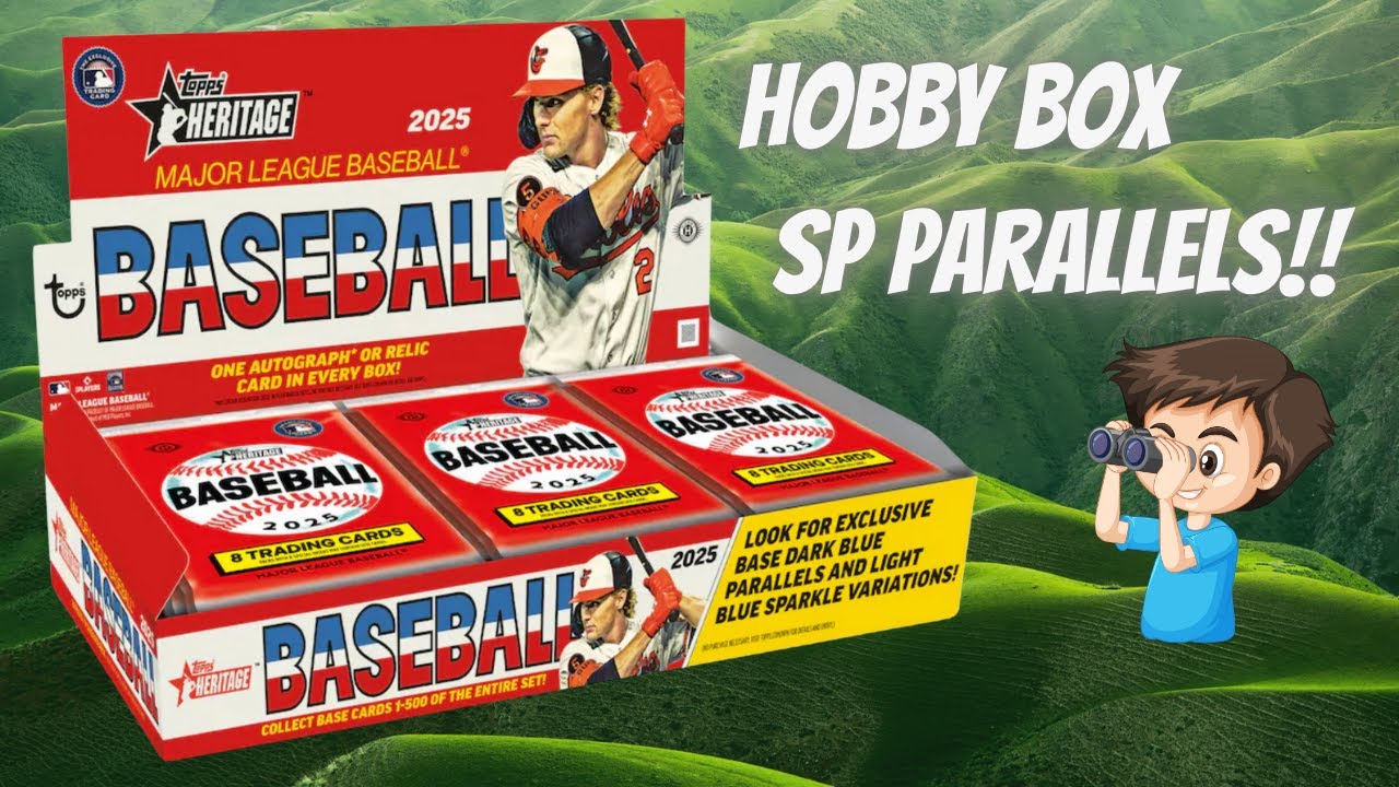 2025 Topps Heritage Hobby Box ** Two SP #/ Parallels! **