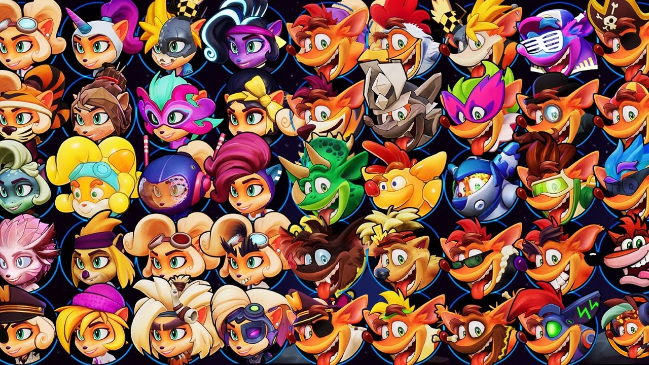 Crash Bandicoot 4: It's About Time - All Skins (Crash and Coco)