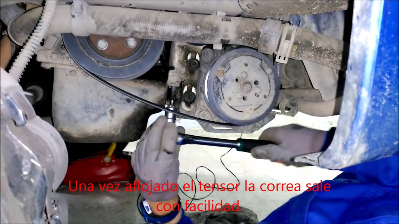 Cambio correa auxiliar, accesorios Citröen saxo 1.5d